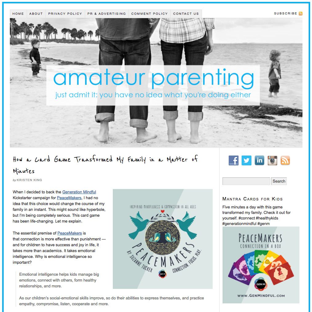 Amateur Parenting: How a Card Game Transformed My Family in a Matter of Minutes