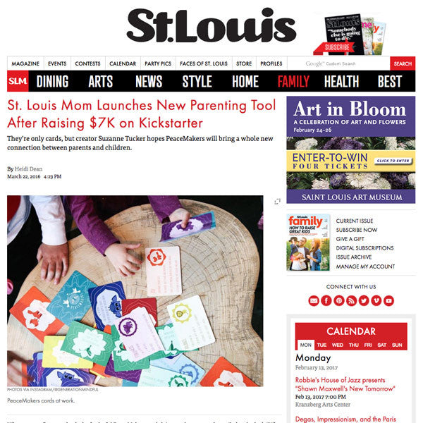 St. Louis Magazine: St. Louis Mom Launches New Parenting Tool After Raising $7K on Kickstarter