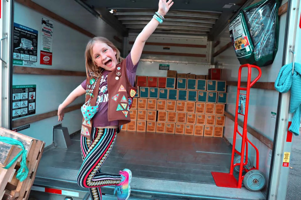 8-Year-Old Cancer Survivor Breaks Girl Scout Cookie Record Selling 32,484 Boxes