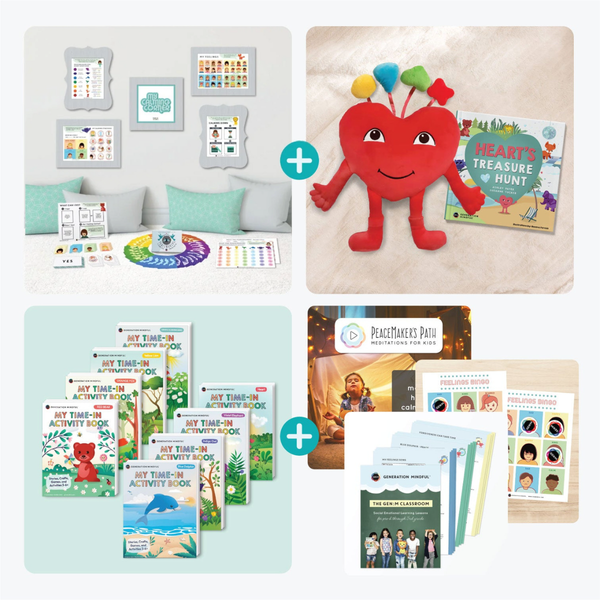 Classroom Time-In ToolKit® Bundle - PeaceMakers Generation Mindful - Generation Mindful, Educational Toys - teach emotions parenting child therapy tool