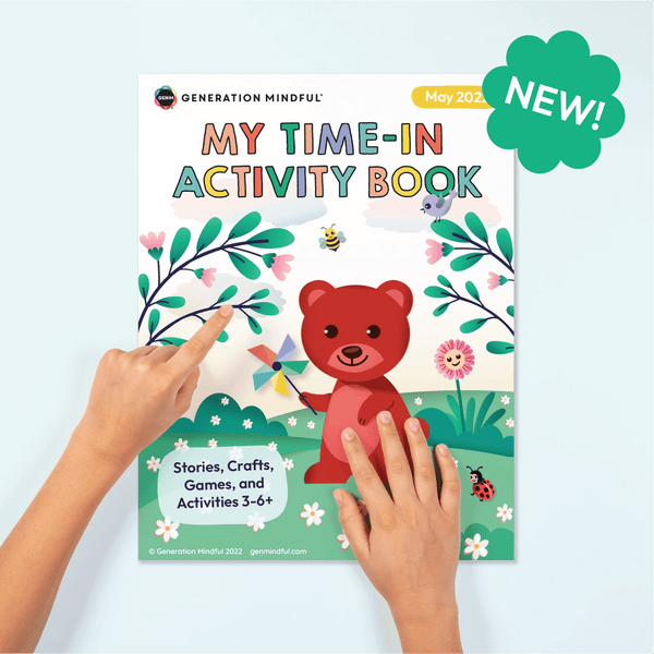 Time-In Activity Book w/ Red Bear